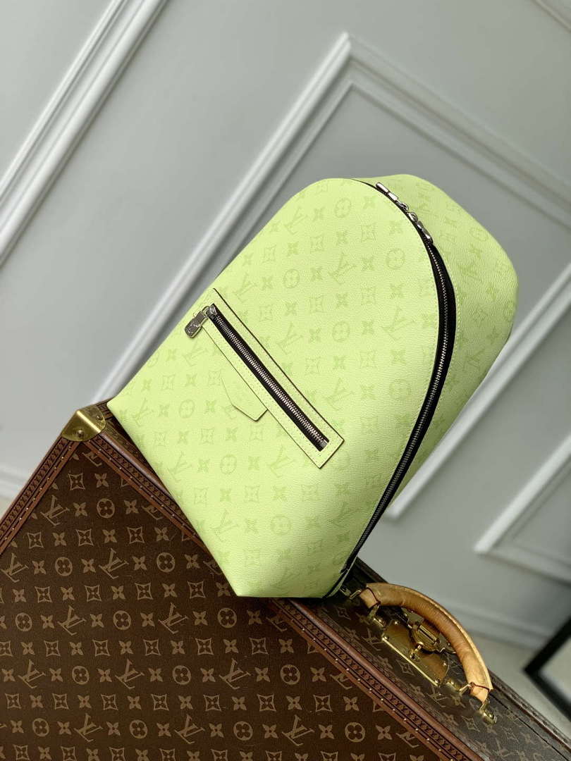 LV M14076 Louis Vuitton Discovery Slim Backpack Lemon Yellow - Default Title - View 2