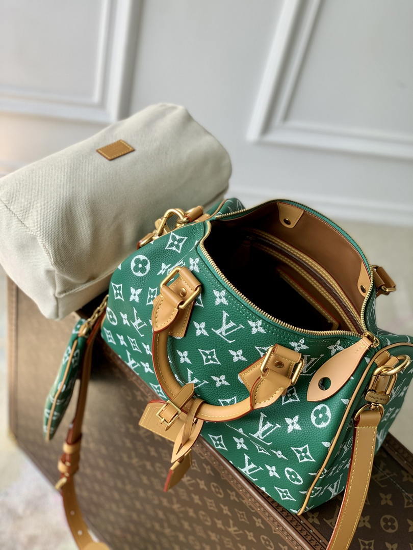 LV M14077 Louis Vuitton Speedy P9 Bandoulière 30 Bag Vert Green