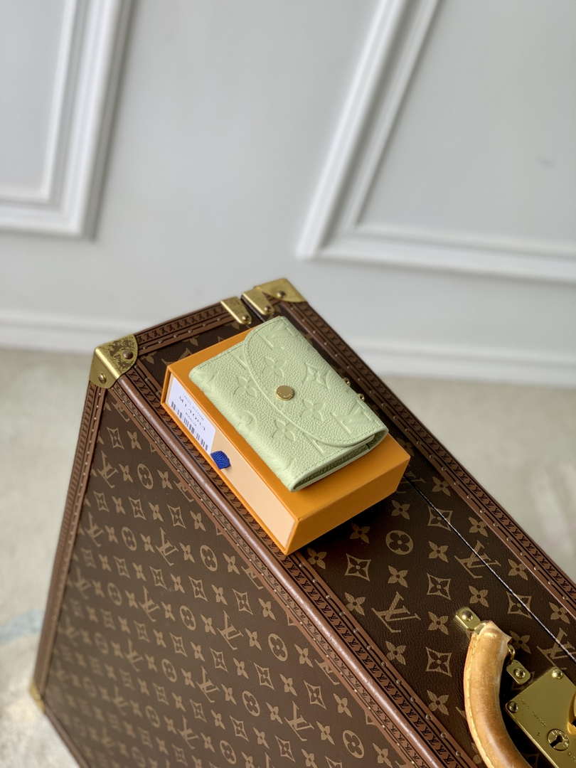 LV M14084 Louis Vuitton LV x TM Rosalie Coin Purse Green Tea