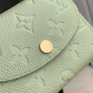 LV M14084 Louis Vuitton LV x TM Rosalie Coin Purse Green Tea - Default Title - View 4