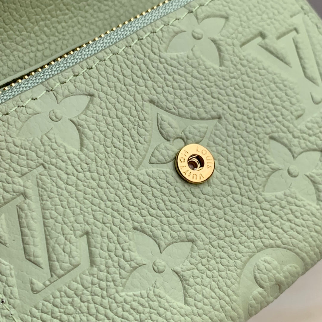LV M14084 Louis Vuitton LV x TM Rosalie Coin Purse Green Tea