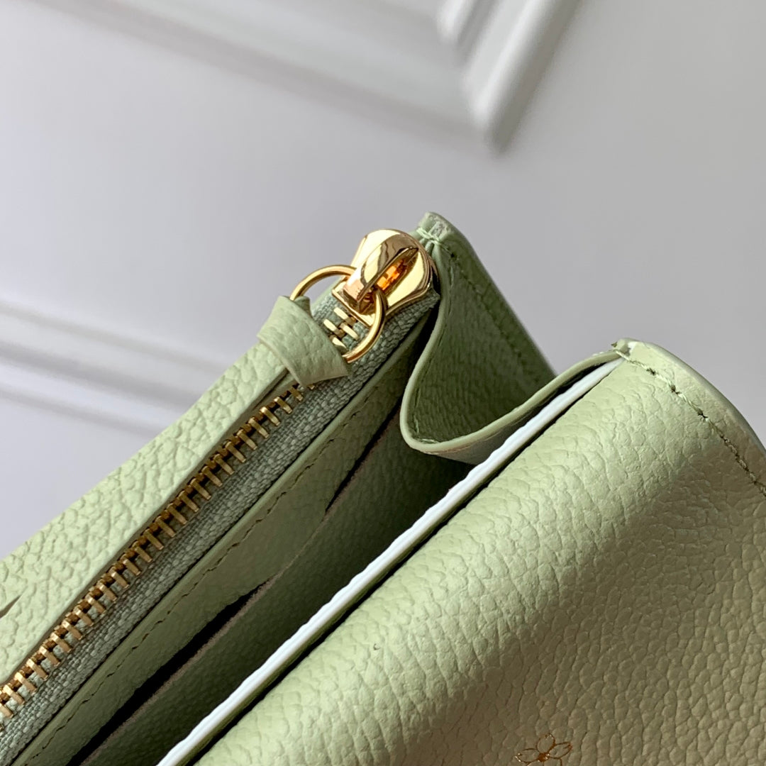 LV M14084 Louis Vuitton LV x TM Rosalie Coin Purse Green Tea