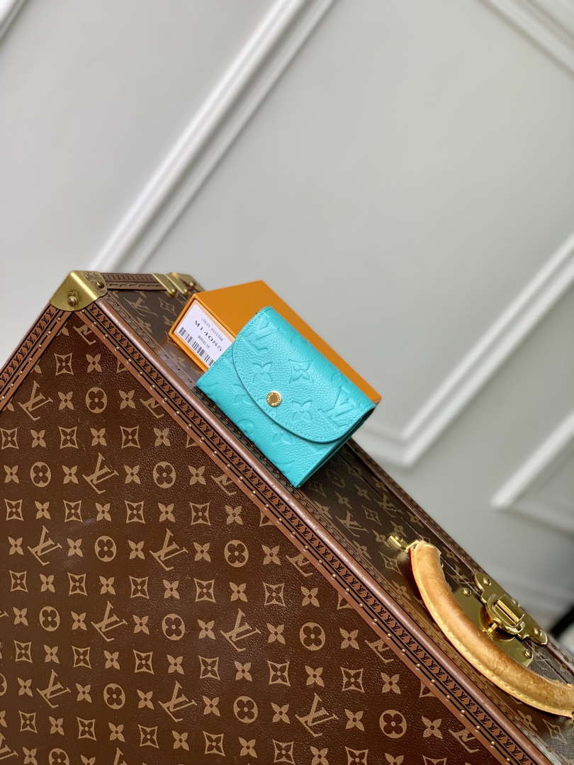 LV M14085 Louis Vuitton LV x TM Rosalie Coin Purse Blue - Default Title - View 1