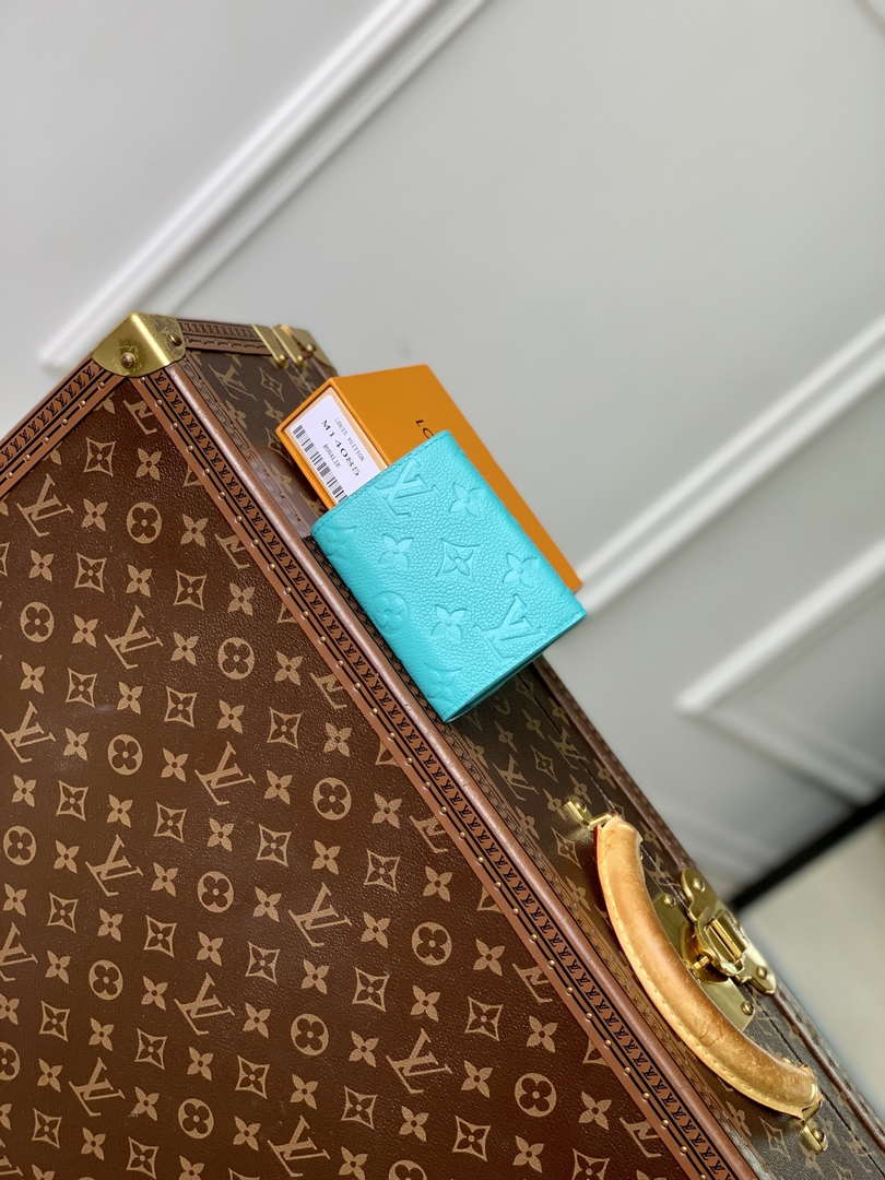LV M14085 Louis Vuitton LV x TM Rosalie Coin Purse Blue - Default Title - View 3