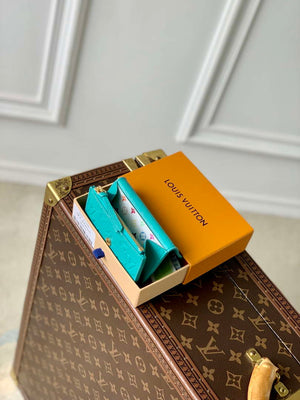 LV M14085 Louis Vuitton LV x TM Rosalie Coin Purse Blue - Default Title - View 9