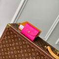 LV M14086 Louis Vuitton LV x TM Rosalie Coin Purse Rose Red - Default Title - View 1