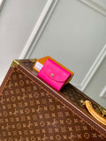 LV M14086 Louis Vuitton LV x TM Rosalie Coin Purse Rose Red