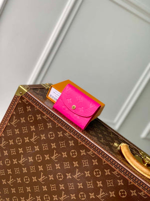 LV M14086 Louis Vuitton LV x TM Rosalie Coin Purse Rose Red - Default Title - View 1