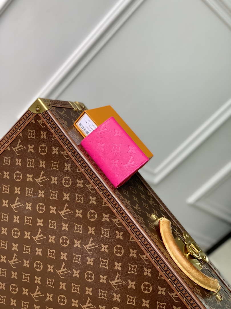 LV M14086 Louis Vuitton LV x TM Rosalie Coin Purse Rose Red - Default Title - View 2