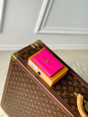 LV M14086 Louis Vuitton LV x TM Rosalie Coin Purse Rose Red - Default Title - View 3