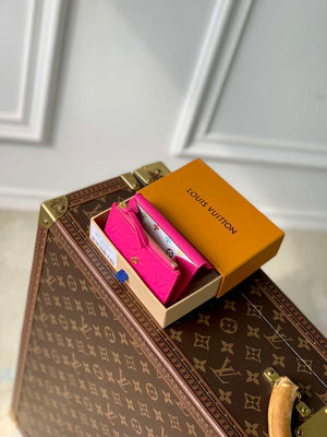 LV M14086 Louis Vuitton LV x TM Rosalie Coin Purse Rose Red - Default Title - View 9