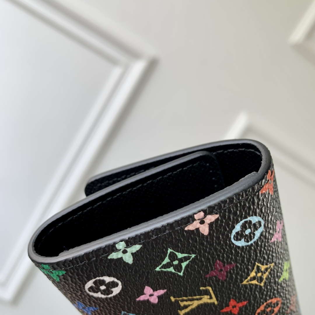 LV M14092 Louis Vuitton LV x TM 6 Key Holder Other Monogram Canvas Black