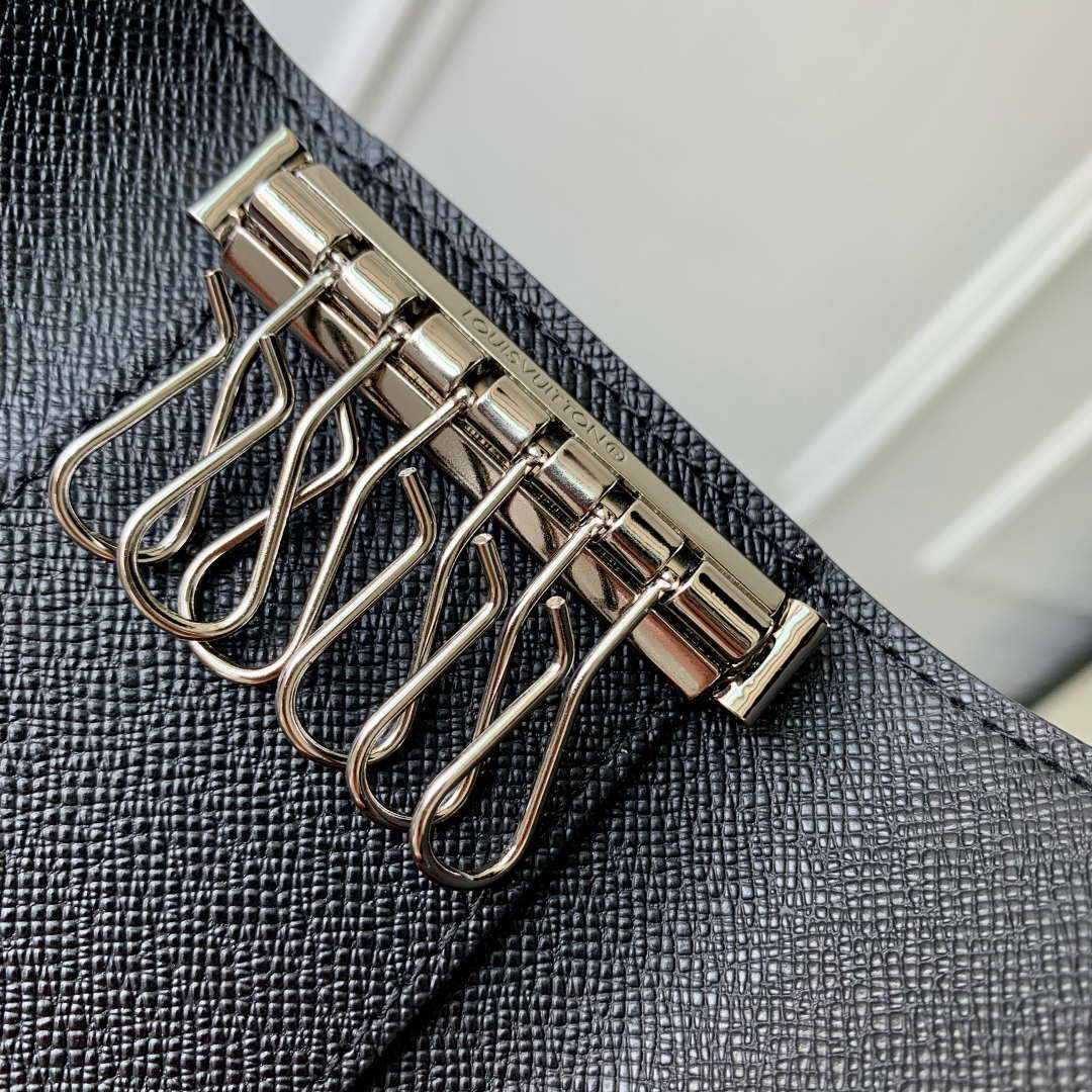 LV M14092 Louis Vuitton LV x TM 6 Key Holder Other Monogram Canvas Black