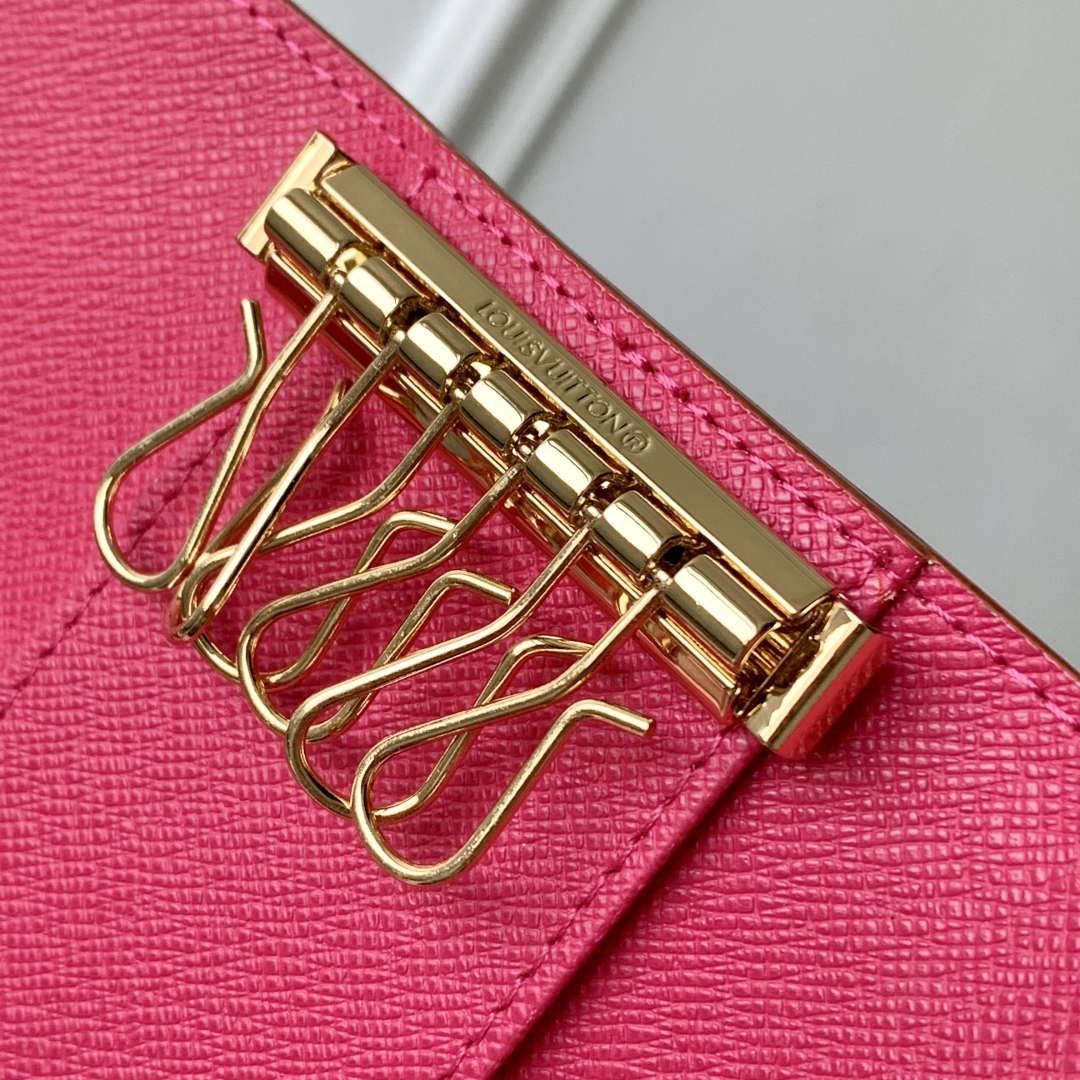 LV M14092 Louis Vuitton LV x TM 6 Key Holder Other Monogram Canvas - Default Title - View 7