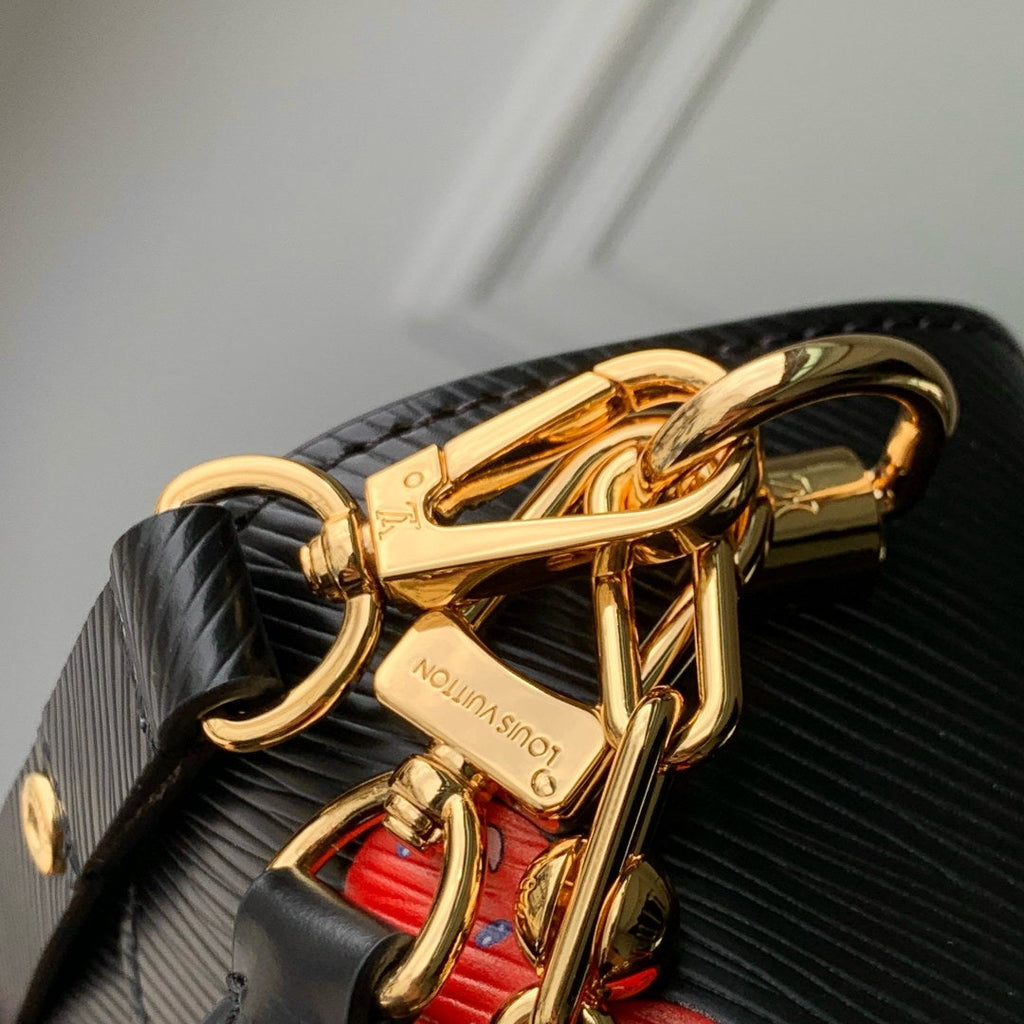 LV M14094 Louis Vuitton LV x TM Twist MM Bag Black
