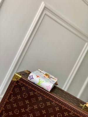 LV M14098 Louis Vuitton LV x TM Phone Pouch M¨¦tis White - Default Title - View 4