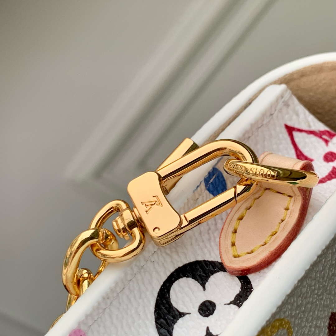 LV M14098 Louis Vuitton LV x TM Phone Pouch M¨¦tis White - Default Title - View 6