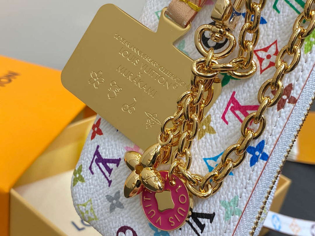 LV M14099 Louis VuittonLV x TM Phone Holder Multicolored