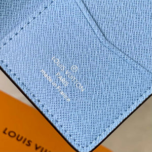 LV M14112 Louis Vuitton Pocket Organizer Taigarama Blue - Default Title - View 8