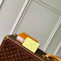 LV M14113 Louis Vuitton Pocket Organizer Taigarama Lemon Yellow - Default Title - View 1