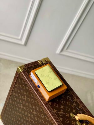 LV M14113 Louis Vuitton Pocket Organizer Taigarama Lemon Yellow - Default Title - View 3