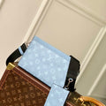 LV M14114 Louis Vuitton Gaston Wearable Wallet Sky Blue - Default Title - View 1