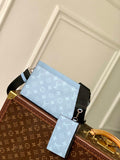 LV M14114 Louis Vuitton Gaston Wearable Wallet Sky Blue