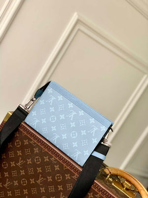 LV M14114 Louis Vuitton Gaston Wearable Wallet Sky Blue - Default Title - View 3