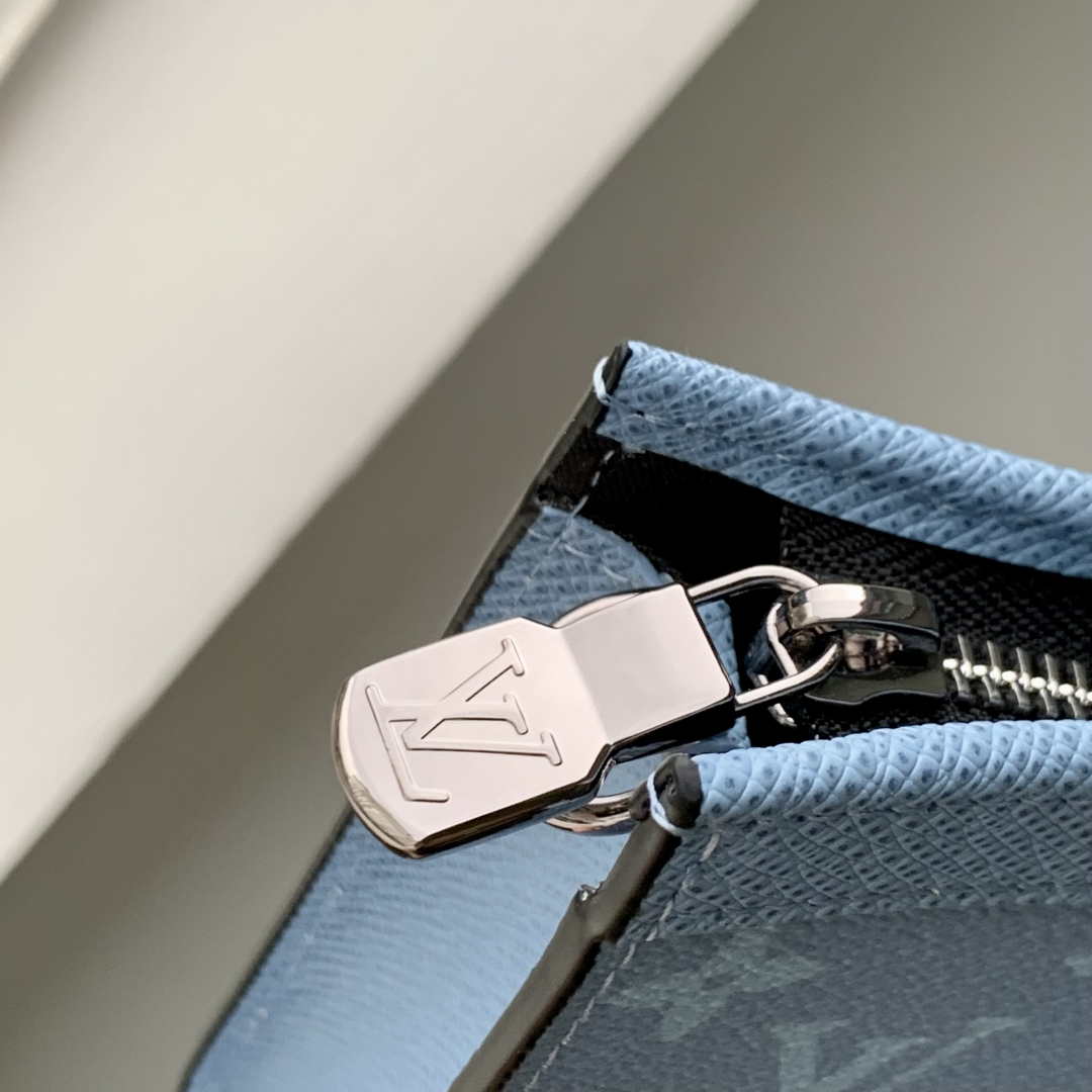 LV M14114 Louis Vuitton Gaston Wearable Wallet Sky Blue - Default Title - View 6