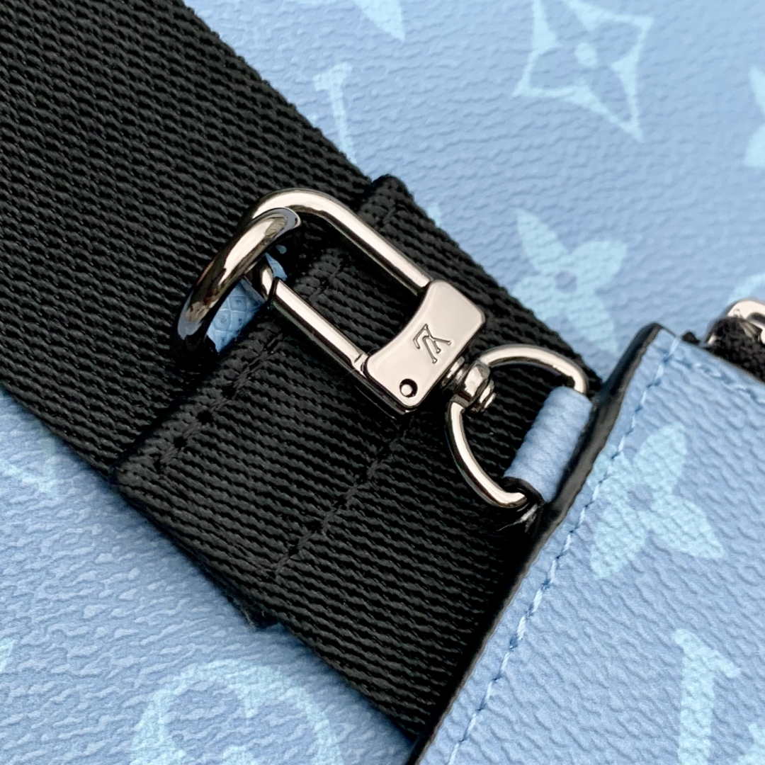 LV M14114 Louis Vuitton Gaston Wearable Wallet Sky Blue - Default Title - View 7