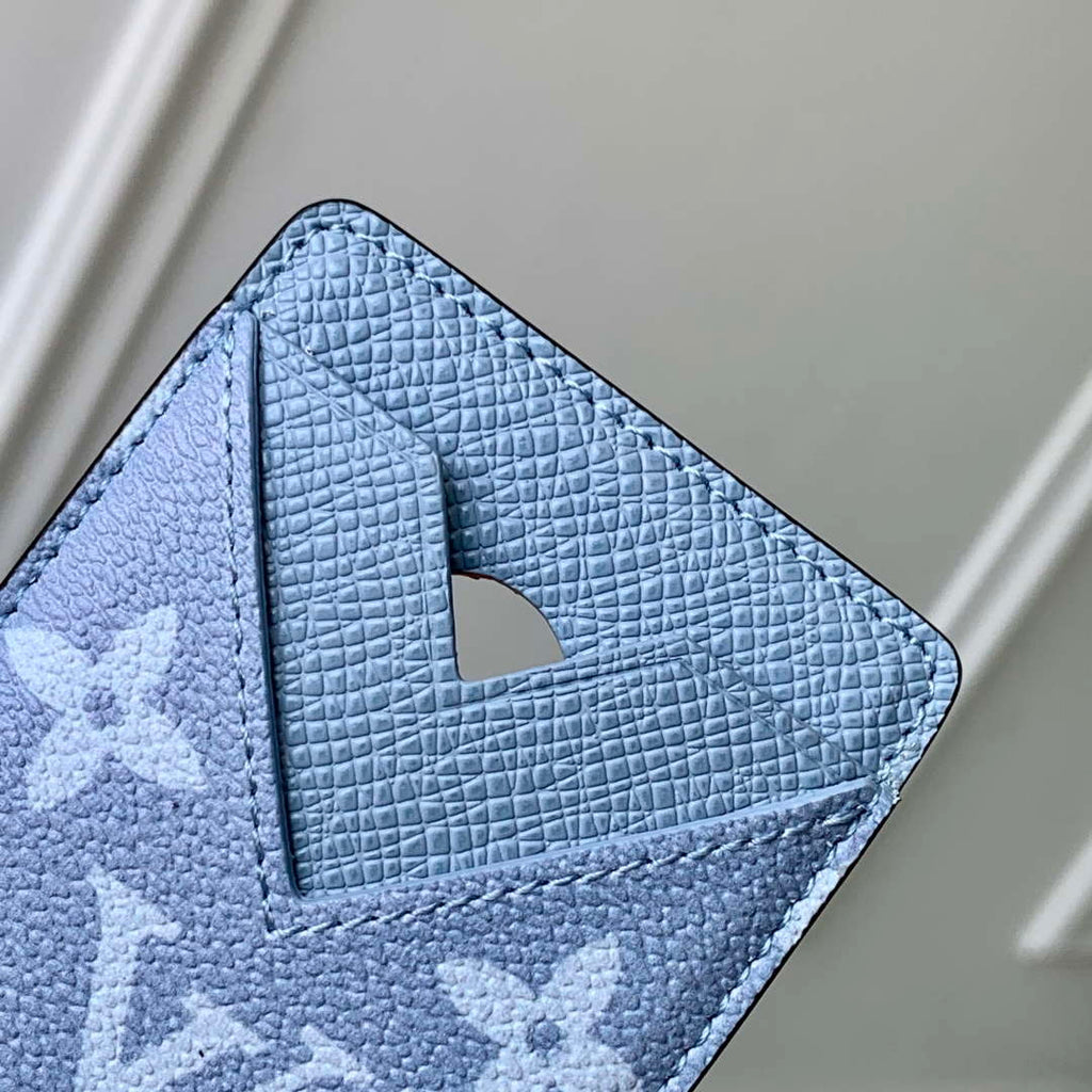 LV M14119 Louis Vuitton Porte-Cartes Magnet Sky Blue
