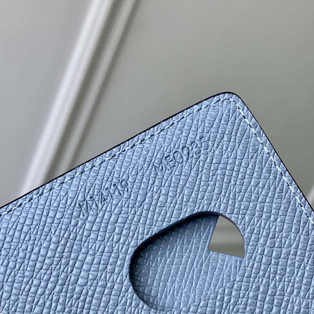 LV M14119 Louis Vuitton Porte-Cartes Magnet Sky Blue