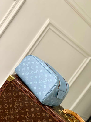 LV M14125 Louis Vuitton Dopp Kit Taigarama Blue - Default Title - View 2