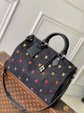 LV M14136 Louis Vuitton Speedy 40 Bandouliere Bag Gradient Orange