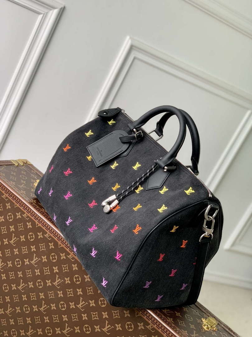 LV M14136 Louis Vuitton Speedy 40 Bandouliere Bag Gradient Orange - Default Title - View 2