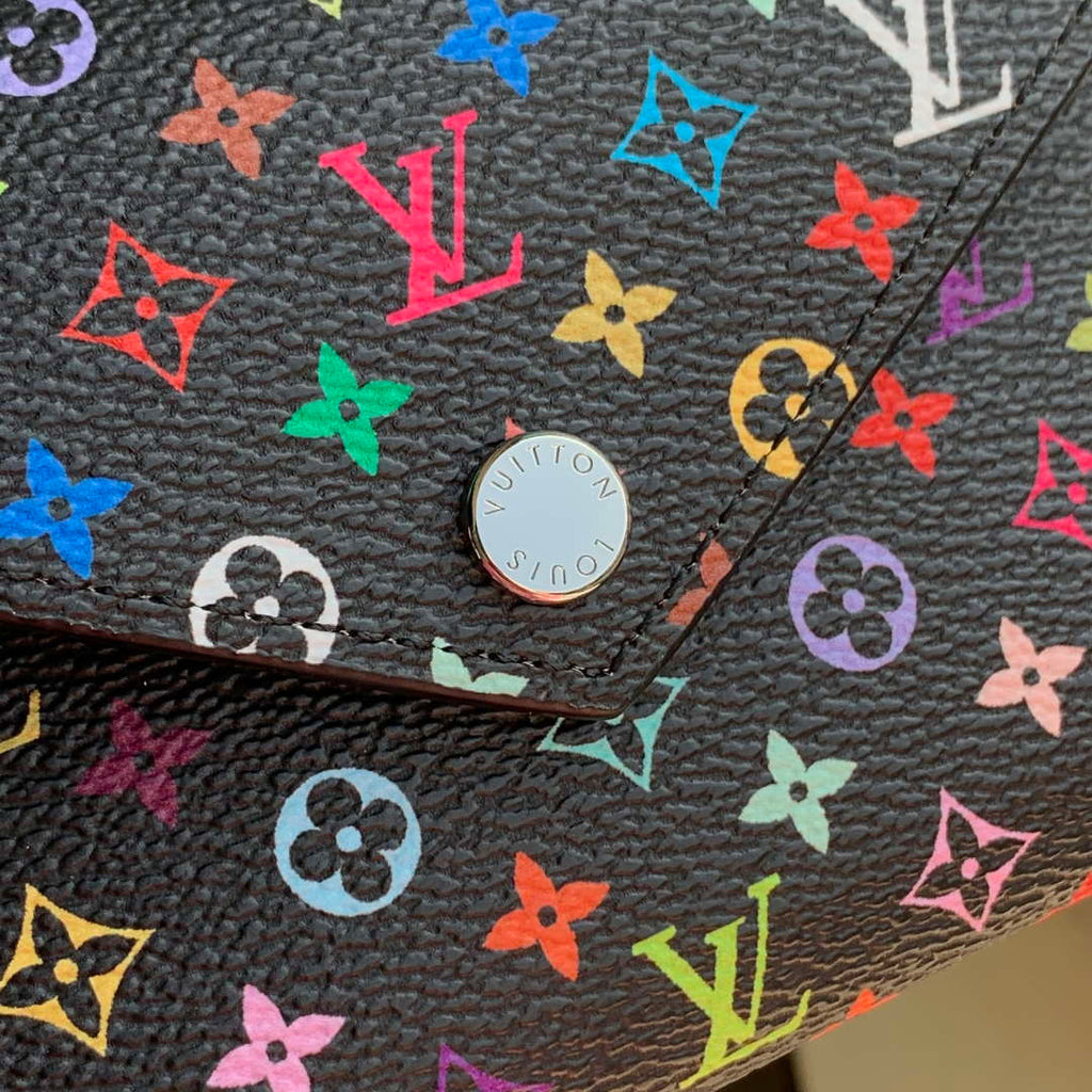 LV M14163 Louis Vuitton LV x TM Victorine Wallet Multicolored Black