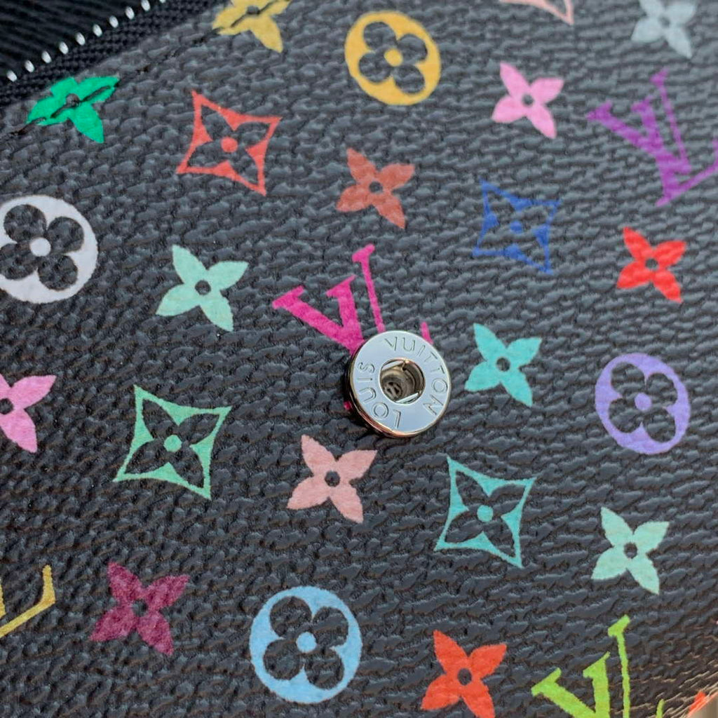 LV M14163 Louis Vuitton LV x TM Victorine Wallet Multicolored Black