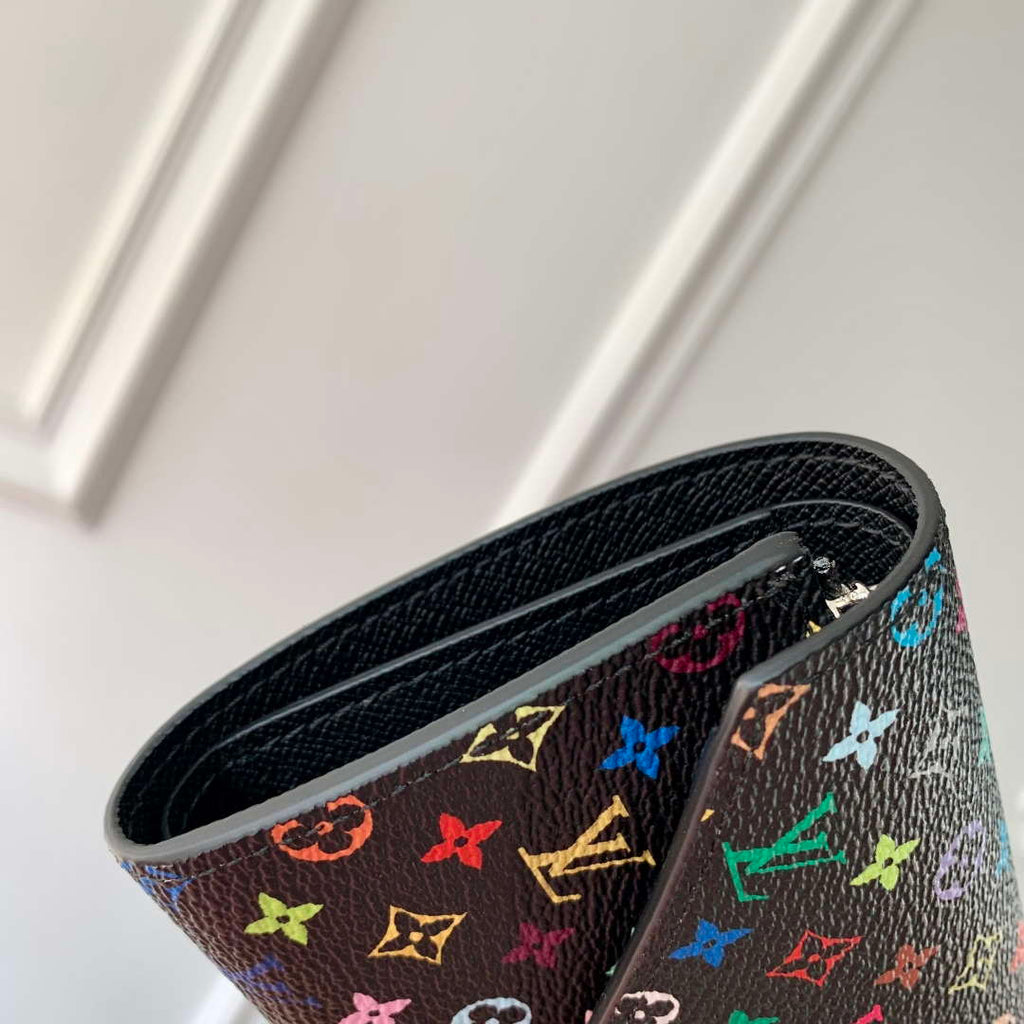 LV M14163 Louis Vuitton LV x TM Victorine Wallet Multicolored Black