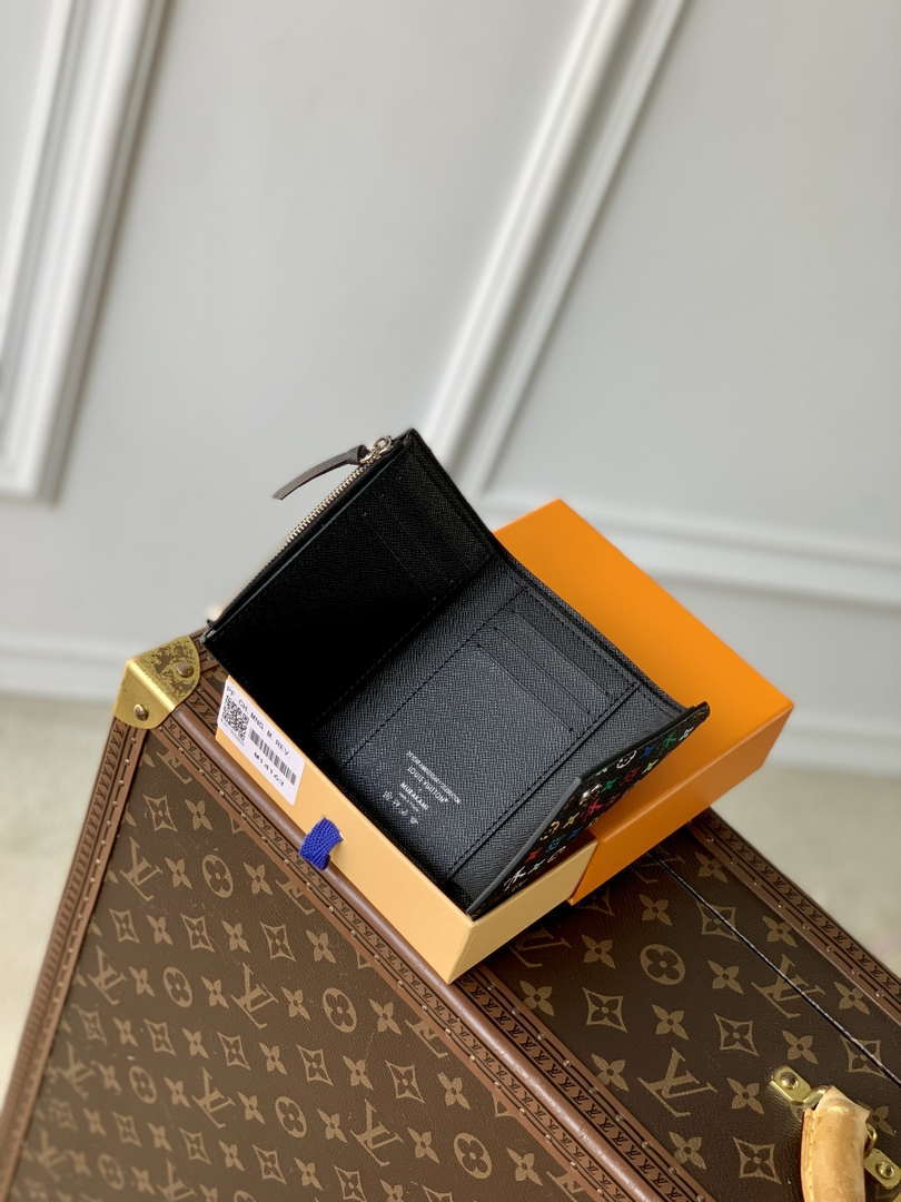 LV M14163 Louis Vuitton LV x TM Victorine Wallet Multicolored Black