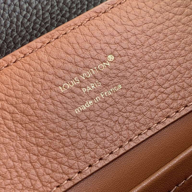 LV M14176 Louis Vuitton Capucines Mini Bag Taurillon leather Brown