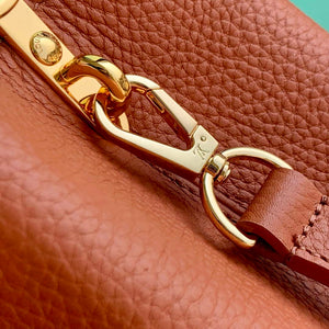 LV M14176 Louis Vuitton Capucines MM Bag Taurillon leather Brown - Default Title - View 7