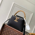 LV M14177 Louis Vuitton Capucines Mini Bag Black