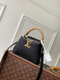 LV M14177 Louis Vuitton Capucines Mini Bag Black