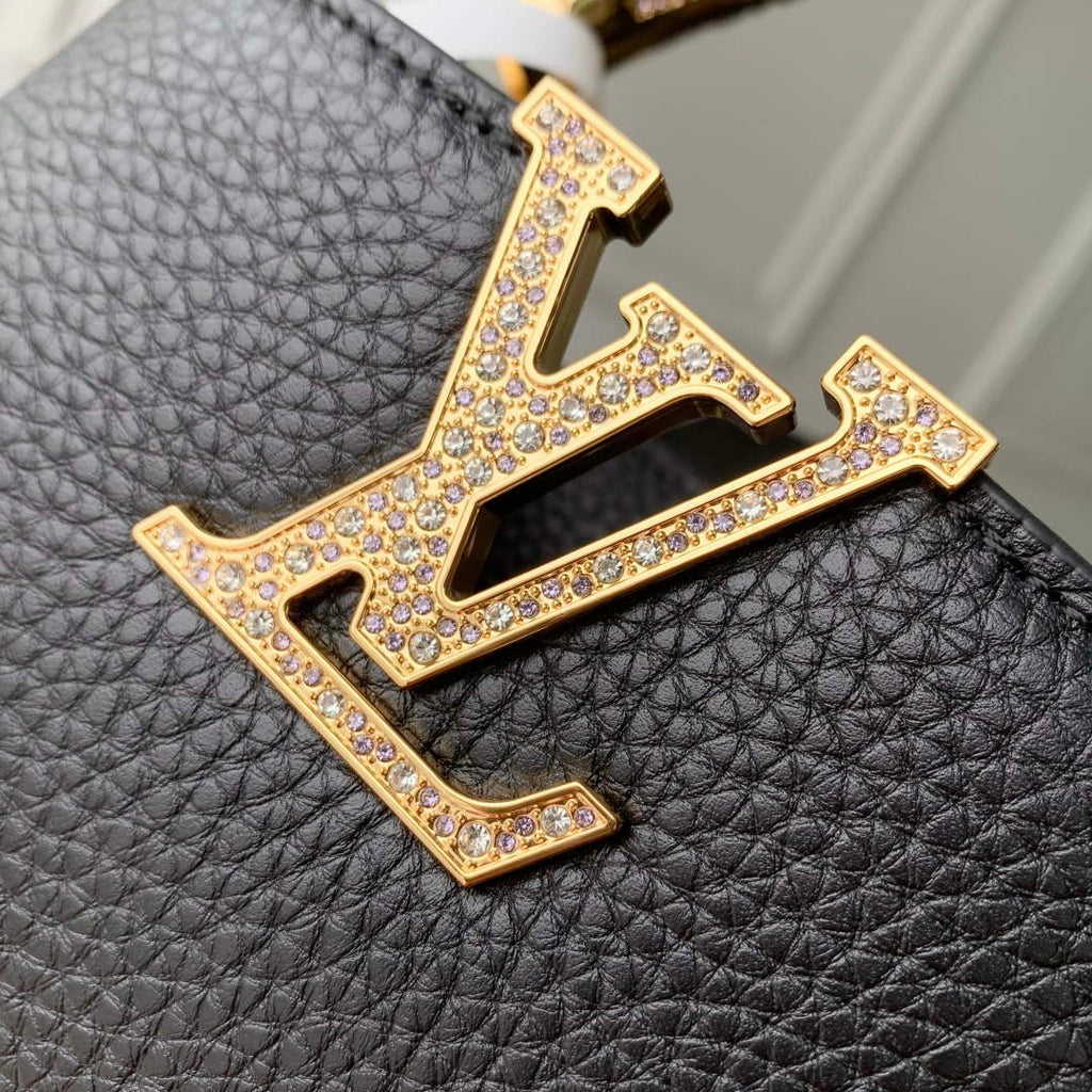LV M14177 Louis Vuitton Capucines Mini Bag Black