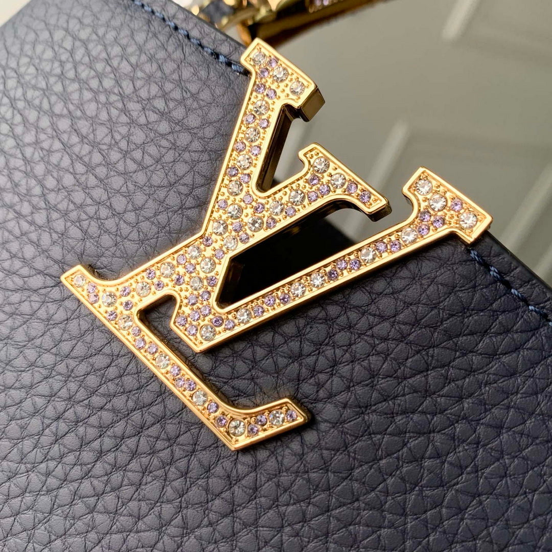 LV M14177 Louis Vuitton Capucines Mini Bag Blue