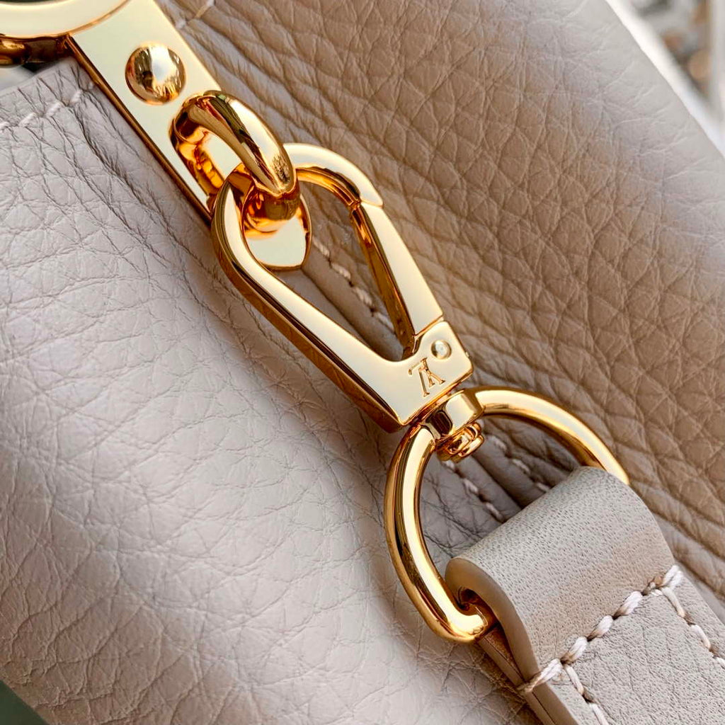 LV M14177 Louis Vuitton Capucines Mini Bag Gray