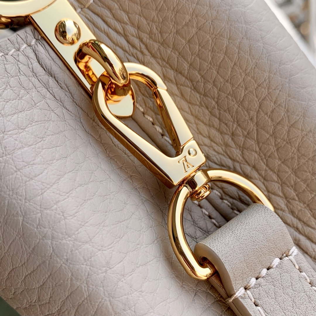 LV M14177 Louis Vuitton Capucines Mini Bag Gray