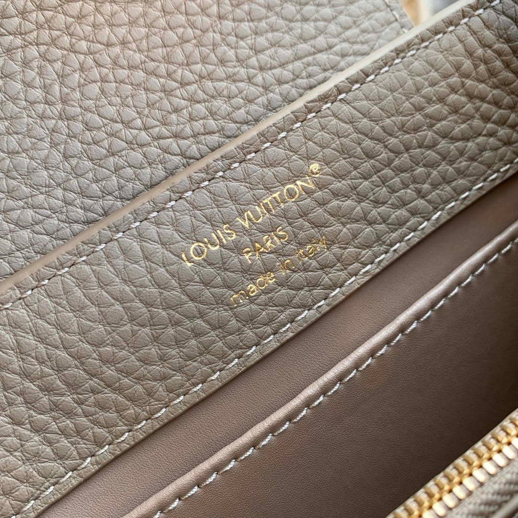 LV M14177 Louis Vuitton Capucines Mini Bag Gray