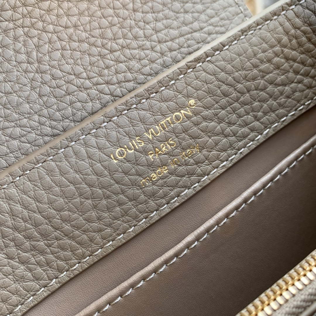 LV M14177 Louis Vuitton Capucines Mini Bag Gray
