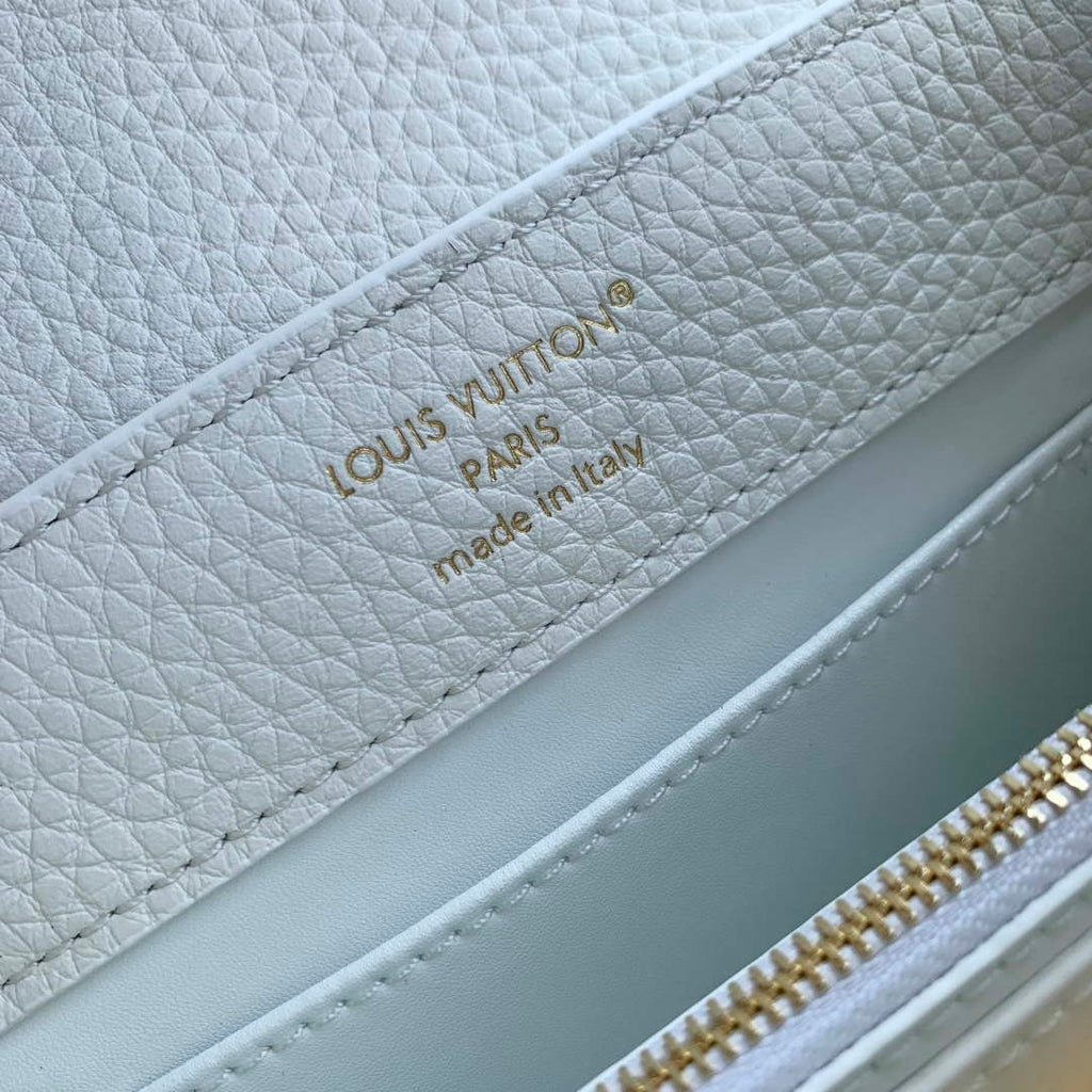 LV M14177 Louis Vuitton Capucines Mini Bag White